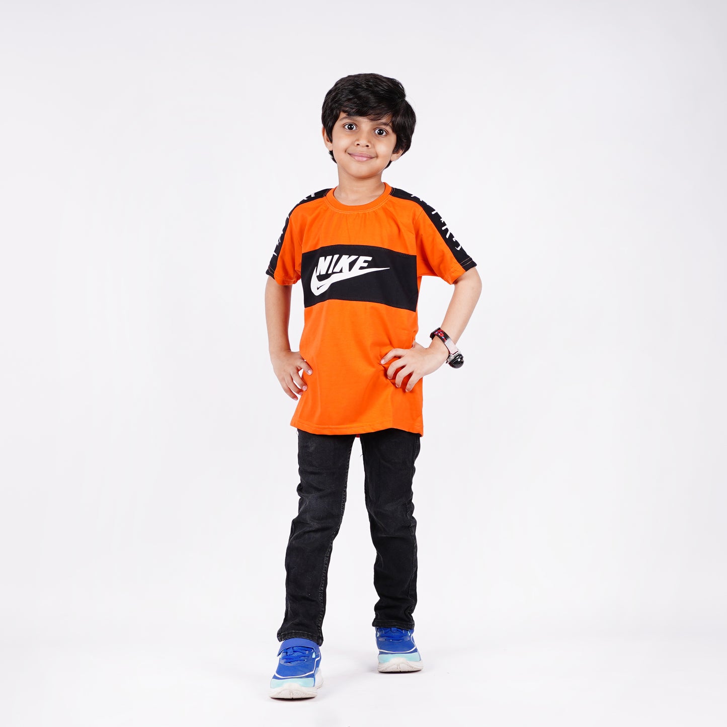 Boys Nike Logo Design Tshirt