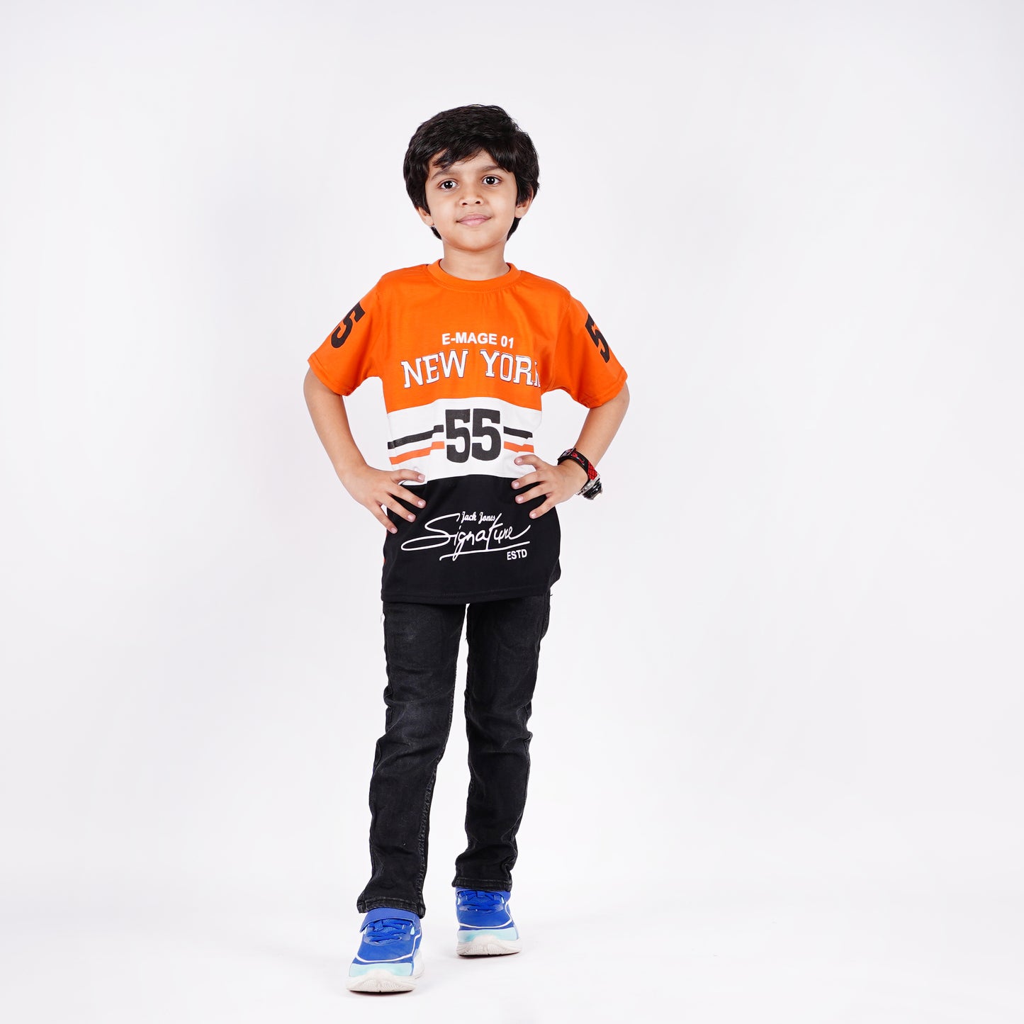 Boys New York Logo Design Tshirt