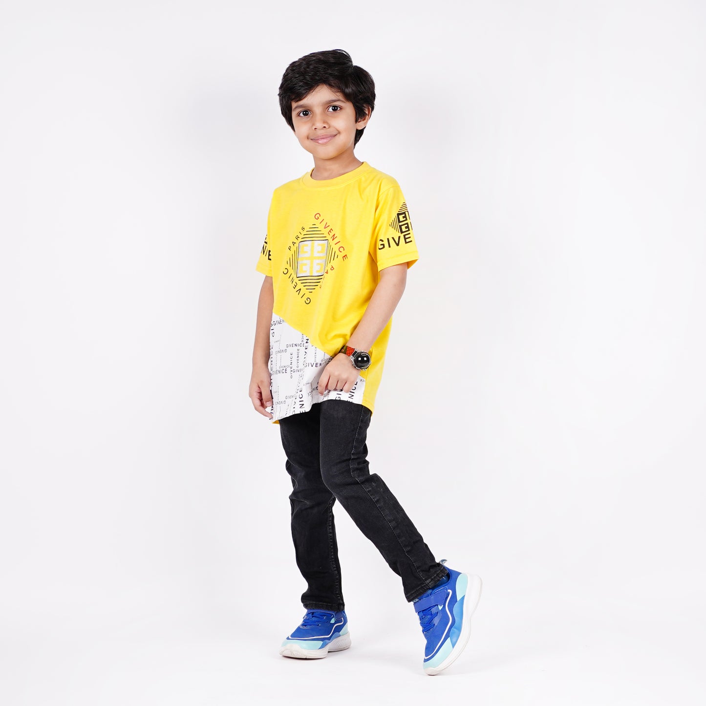 Boys Givenice Logo Design Tshirt