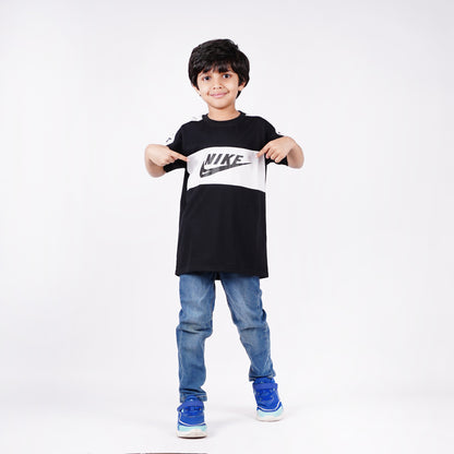 Boys Nike Logo Design Tshirt