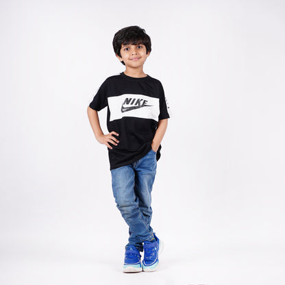 Boys Nike Logo Design Tshirt
