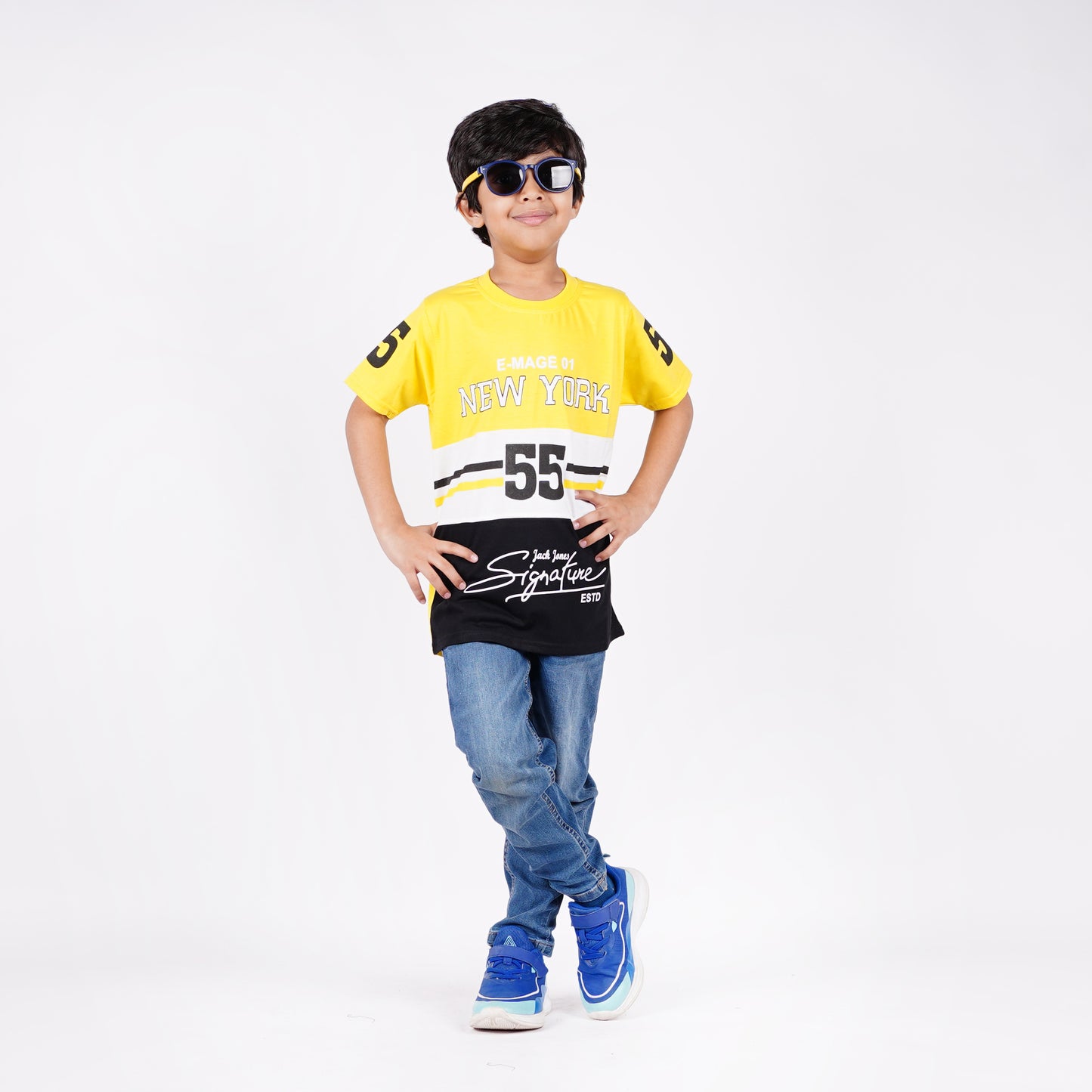 Boys New York Logo Design Tshirt