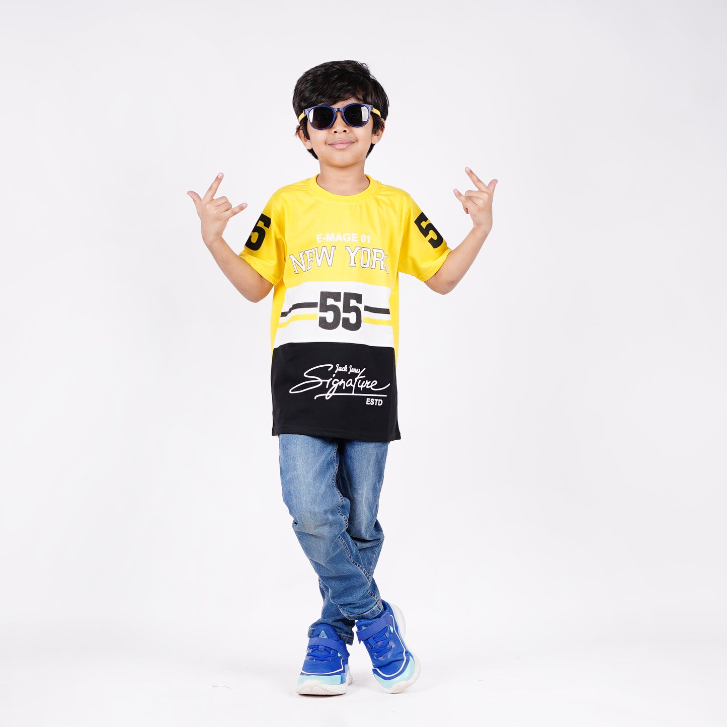 Boys New York Logo Design Tshirt
