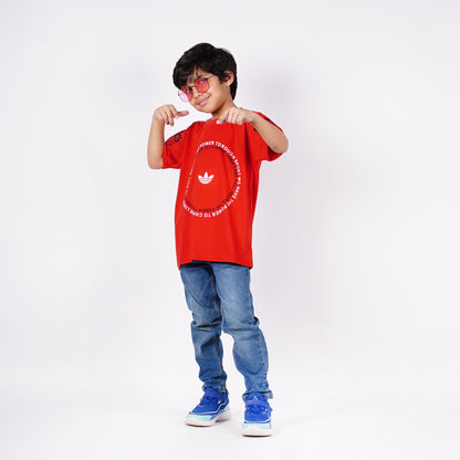 Boys Fancy Adidas Tshirt