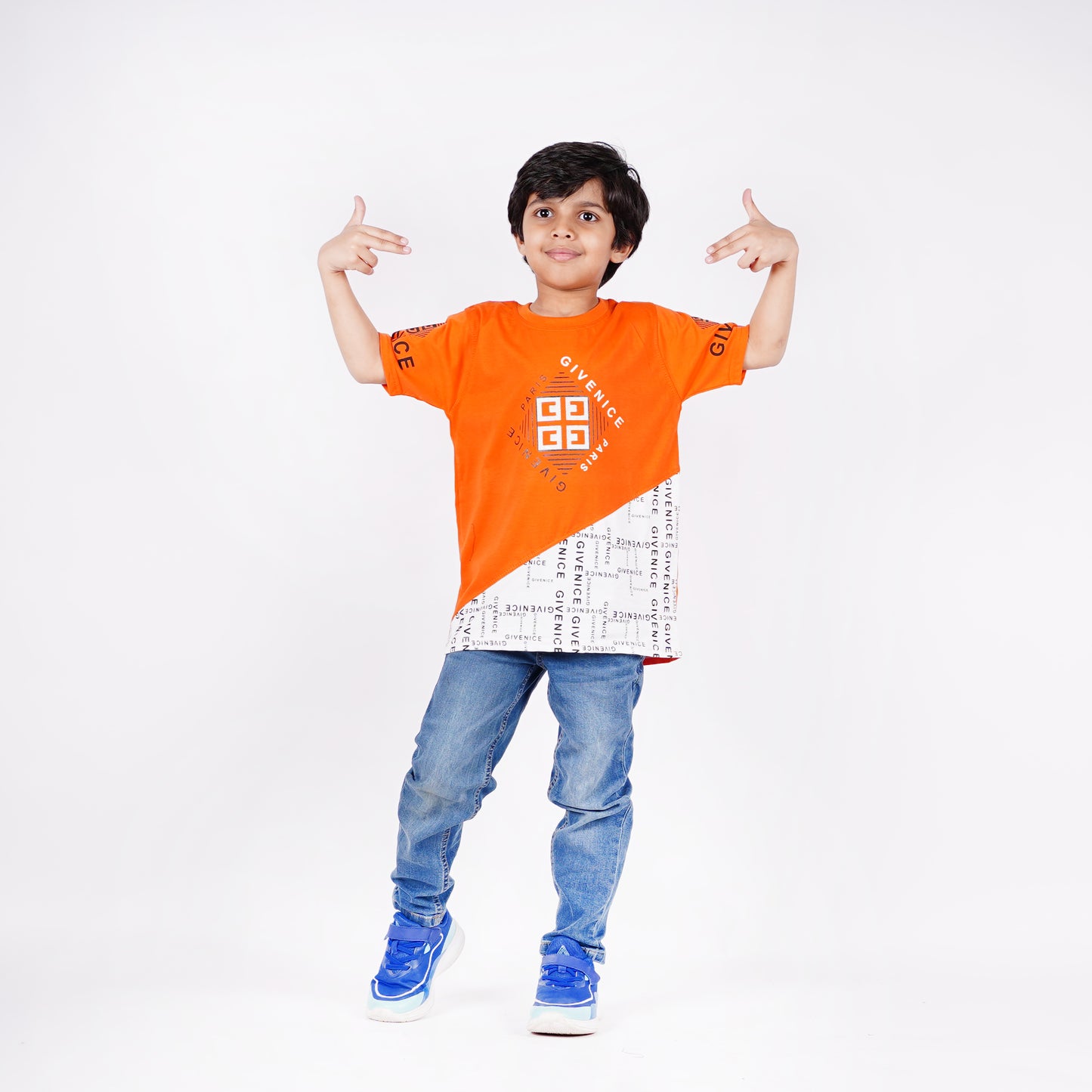 Boys Givenice Logo Design Tshirt