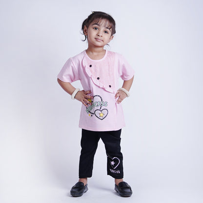 Girls Cute Princess Top with Pajama
