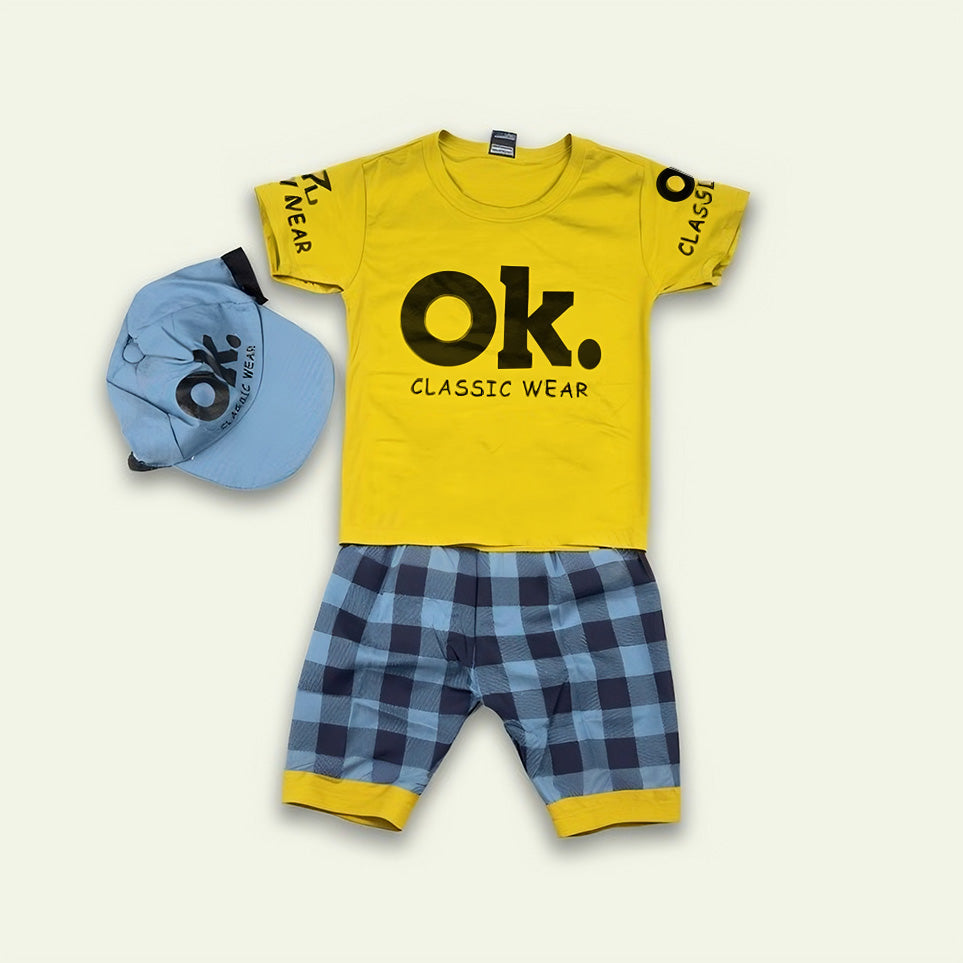 Boys OK Suit with Free Cap